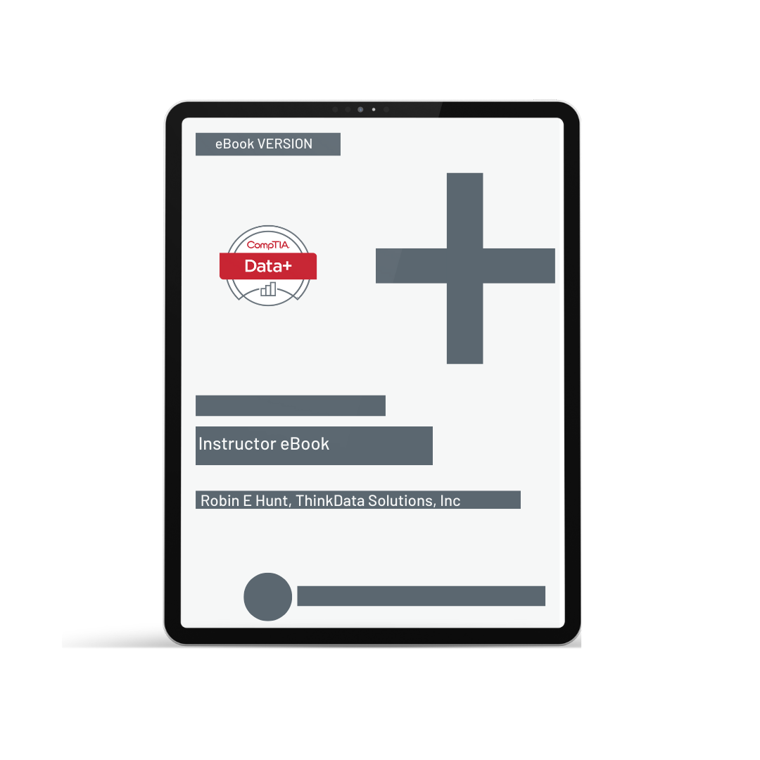 The Official CompTIA Data+ Instructor Guide - (Exam DA0-001) eBook