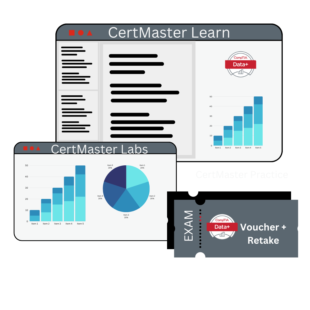 CompTIA Data+ (DA0-001) eLearning Bundle
